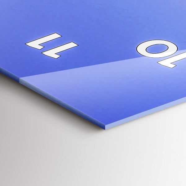 Téglalap alakú üvegóra Kaliforniai tó