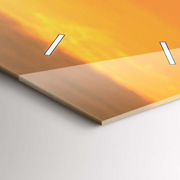 Téglalap alakú üvegóra Levendula rét Franciaország