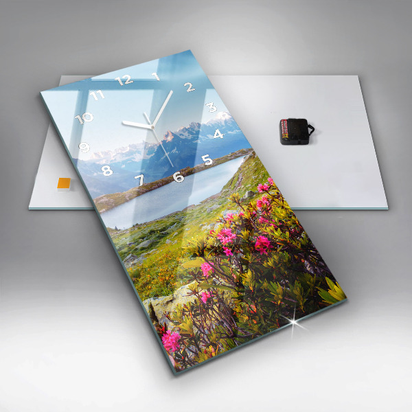 Téglalap alakú üvegóra Mont Blanc gleccser Chamonix