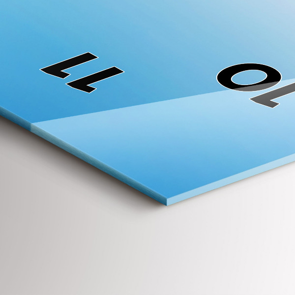 Téglalap alakú üvegóra Mont Blanc gleccser Chamonix