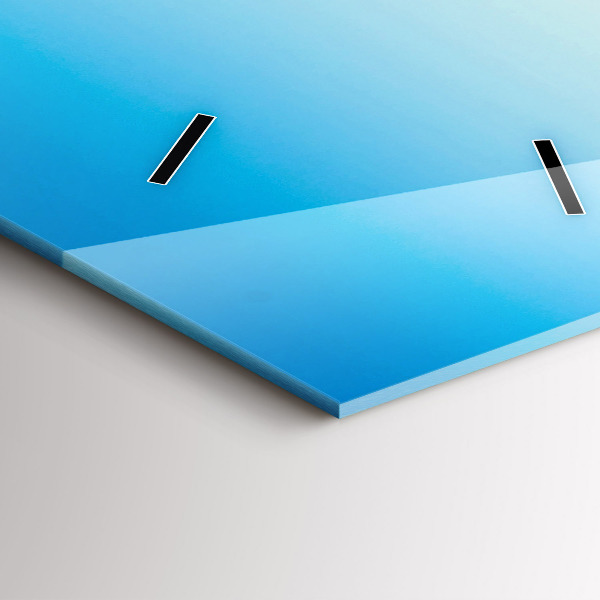 Téglalap alakú üvegóra Síelő az Alpokban