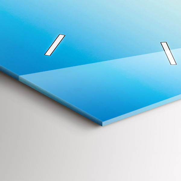 Téglalap alakú üvegóra Síelő az Alpokban