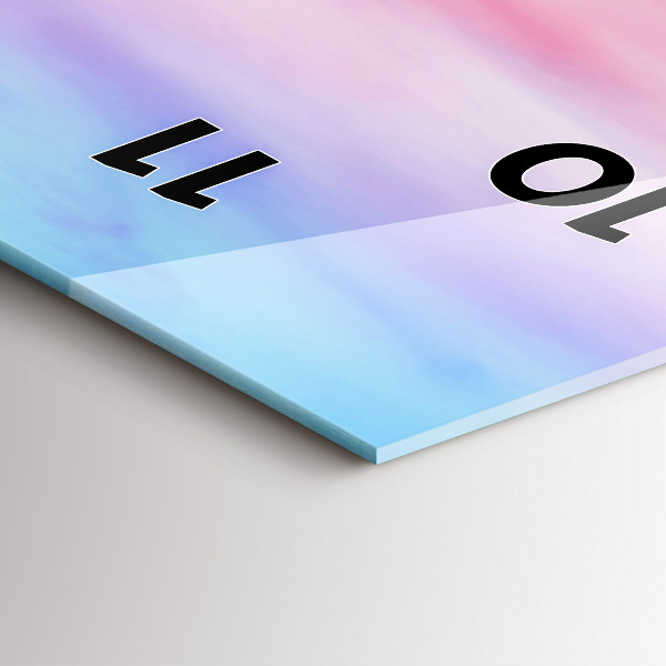 Téglalap alakú üvegóra Hegyekre néző Izland