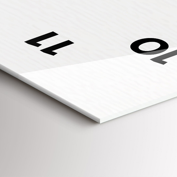 Téglalap alakú üvegóra Rajzfilm város