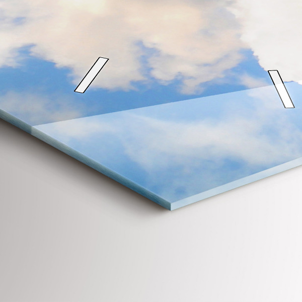 Téglalap alakú üvegóra Óceán partja