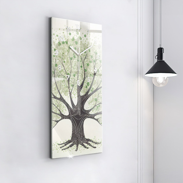 Téglalap alakú üvegóra Nagy fa természet