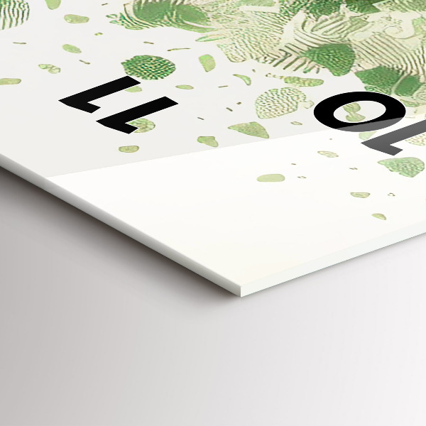 Téglalap alakú üvegóra Nagy fa természet