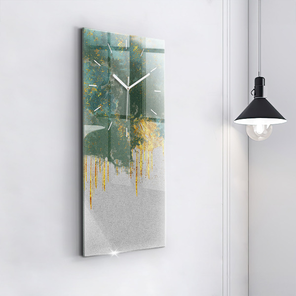 Téglalap alakú üvegóra Dekoratív minta