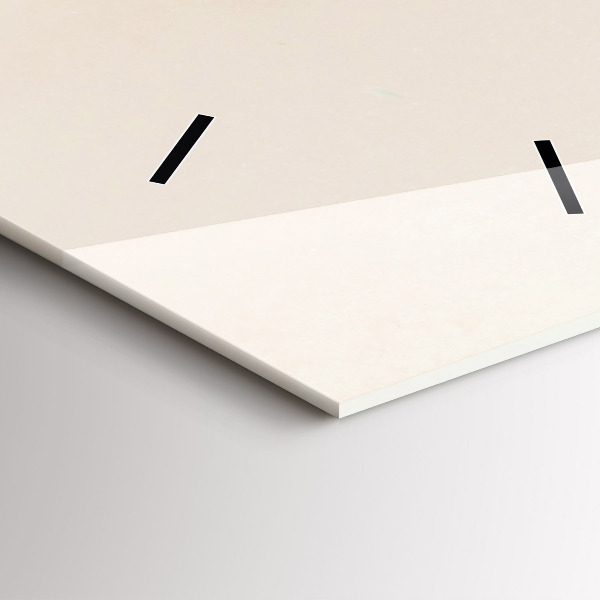 Téglalap alakú üvegóra Virágzó gypsophila virágok