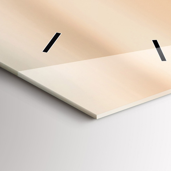 Téglalap alakú üvegóra Mezei napkelte