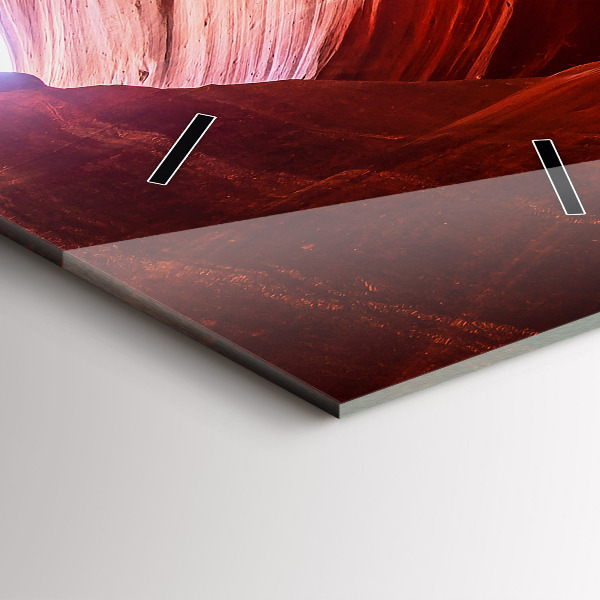 Téglalap alakú üvegóra Sand Canyon