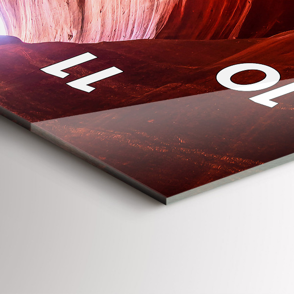 Téglalap alakú üvegóra Sand Canyon