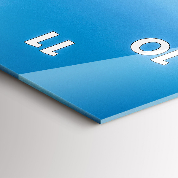 Téglalap alakú üvegóra Trópusi sziget