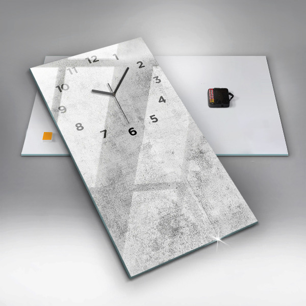 Téglalap alakú üvegóra Betonfal