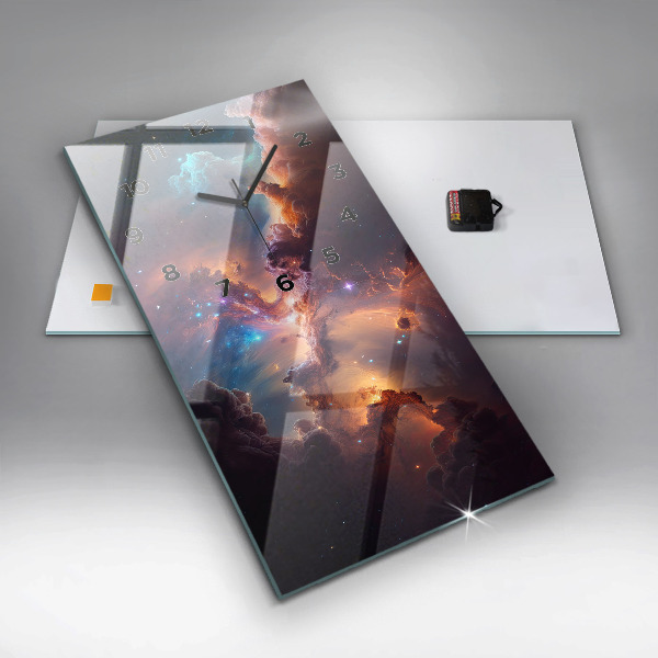 Téglalap alakú üvegóra A csillagok kozmikus világa