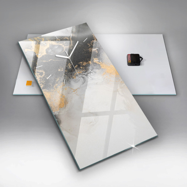 Téglalap alakú üvegóra Művészi márvány