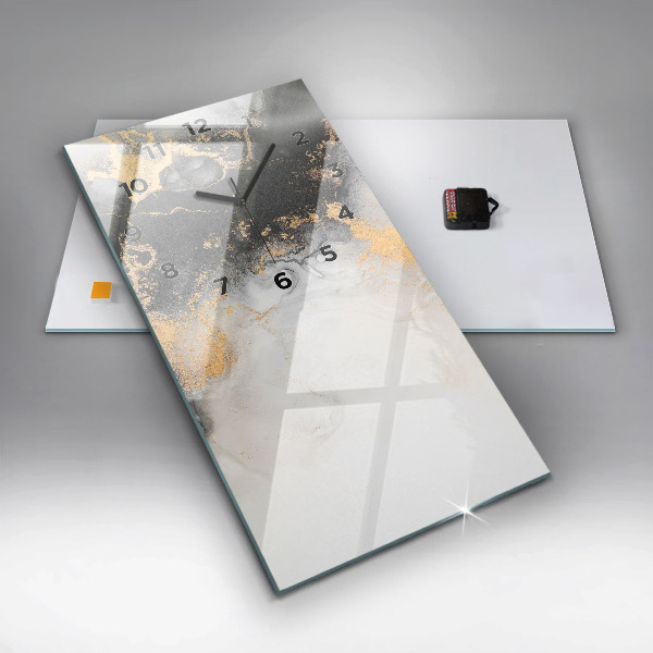 Téglalap alakú üvegóra Művészi márvány