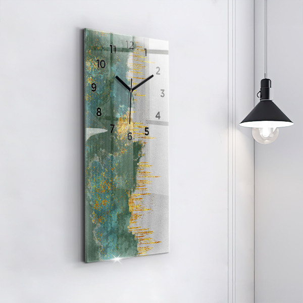 Téglalap alakú üvegóra Dekoratív minta