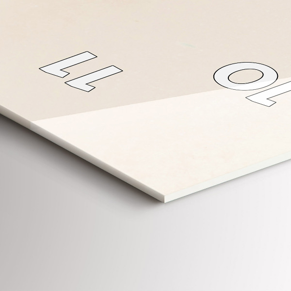 Téglalap alakú üvegóra Virágzó gypsophila virágok