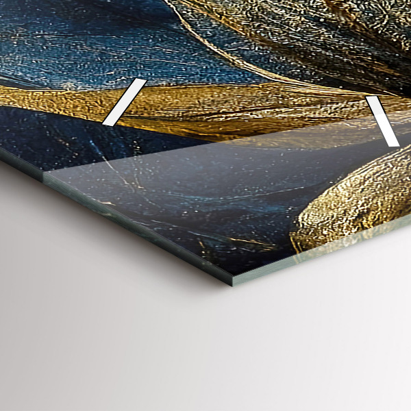 Téglalap alakú üvegóra Dekoratív virágok