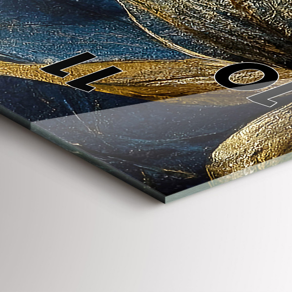 Téglalap alakú üvegóra Dekoratív virágok