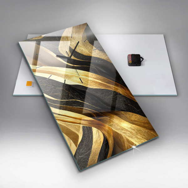 Téglalap alakú üvegóra Elegáns absztrakció