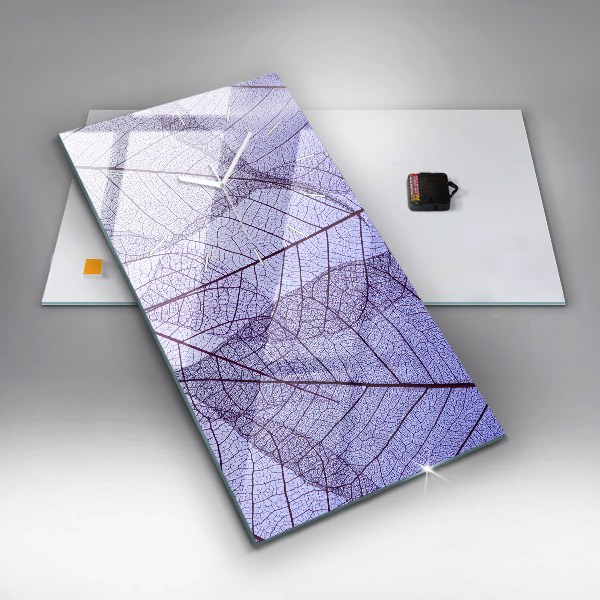 Téglalap alakú üvegóra Levelek – természet