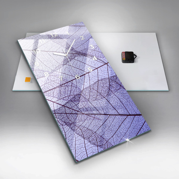 Téglalap alakú üvegóra Levelek – természet