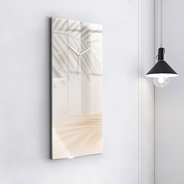 Téglalap alakú üvegóra Krémes absztrakció