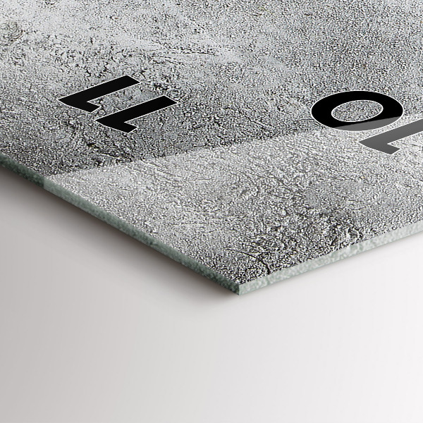 Téglalap alakú üvegóra Minimalista olajbogyó