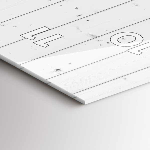 Téglalap alakú üvegóra Fa panelek minta