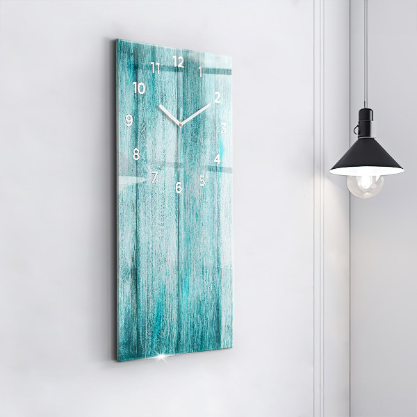 Téglalap alakú üvegóra Kék régi fa