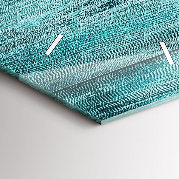 Téglalap alakú üvegóra Kék régi fa