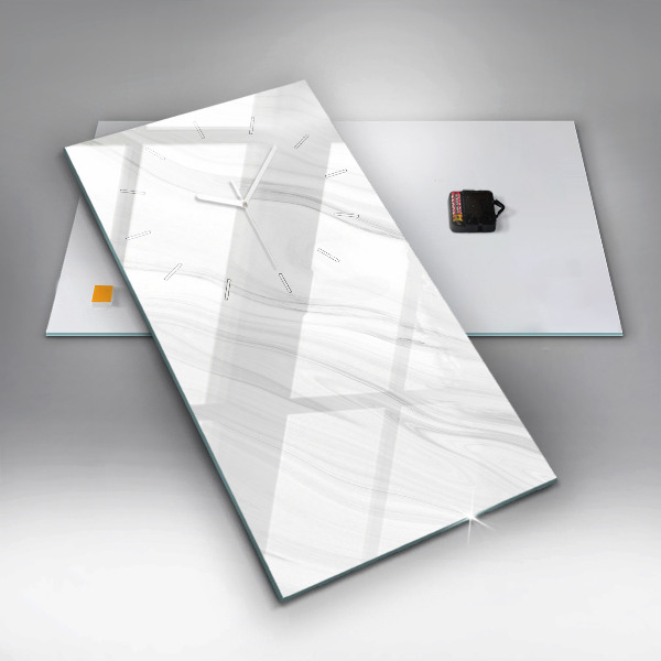 Téglalap alakú üvegóra Dekoratív márvány