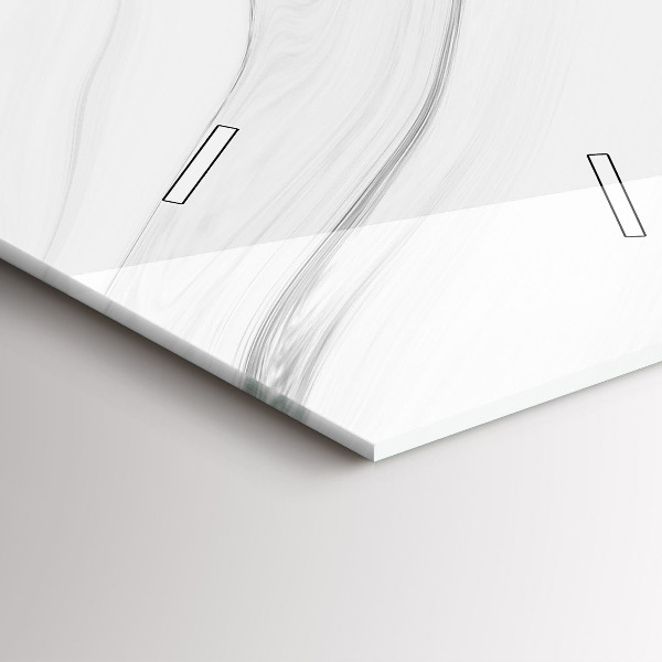 Téglalap alakú üvegóra Dekoratív márvány