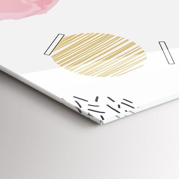 Téglalap alakú üvegóra Geometriai minta