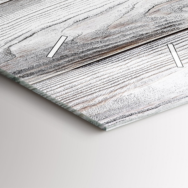 Téglalap alakú üvegóra Festett táblák