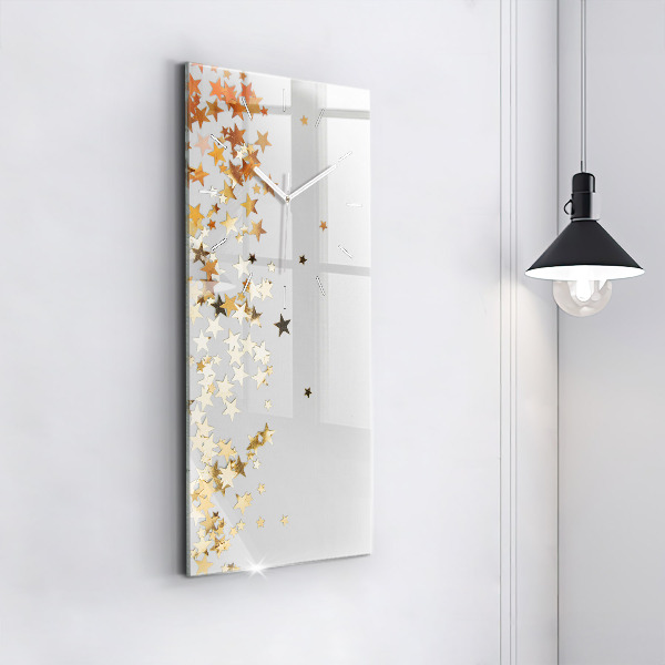 Téglalap alakú üvegóra Csillagok világos háttéren