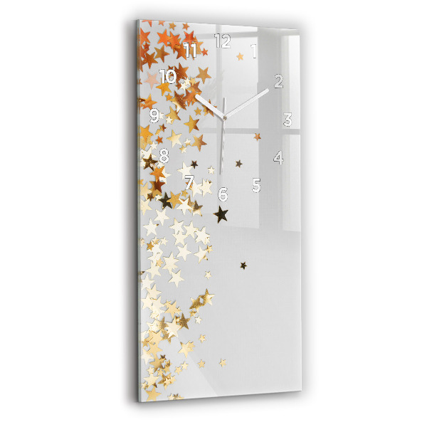 Téglalap alakú üvegóra Csillagok világos háttéren