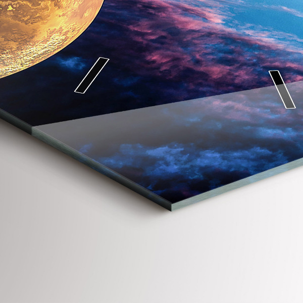 Téglalap alakú üvegóra Nagy Galaxis