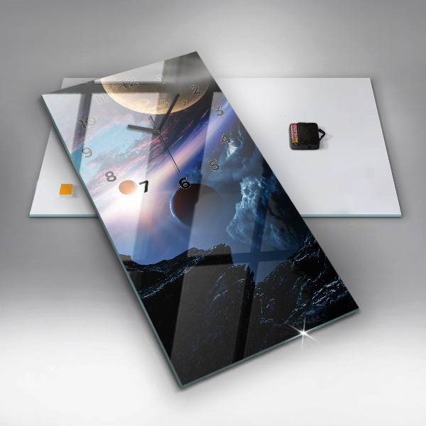 Téglalap alakú üvegóra Nagy Galaxis