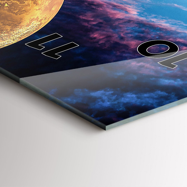 Téglalap alakú üvegóra Nagy Galaxis