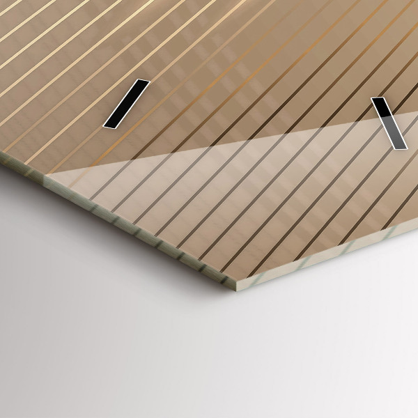 Téglalap alakú üvegóra Absztrakt fény