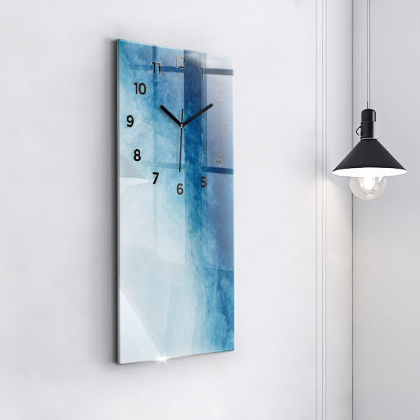 Téglalap alakú üvegóra Absztrakciós víz