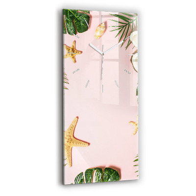 Téglalap alakú üvegóra Nyári hangulat