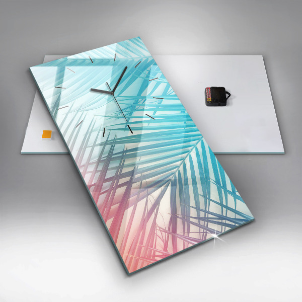 Téglalap alakú üvegóra Trópusi pálmafa