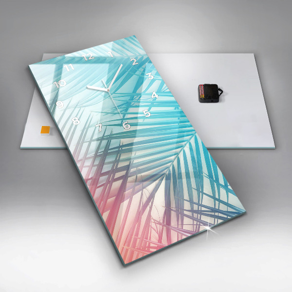 Téglalap alakú üvegóra Trópusi pálmafa