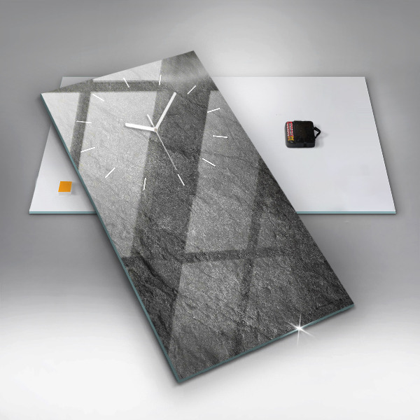 Téglalap alakú üvegóra Vulkáni kőzet