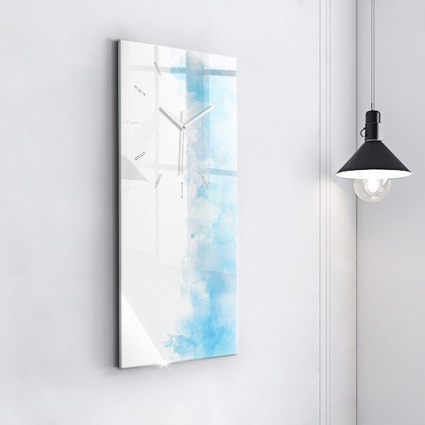 Téglalap alakú üvegóra Festett foltok