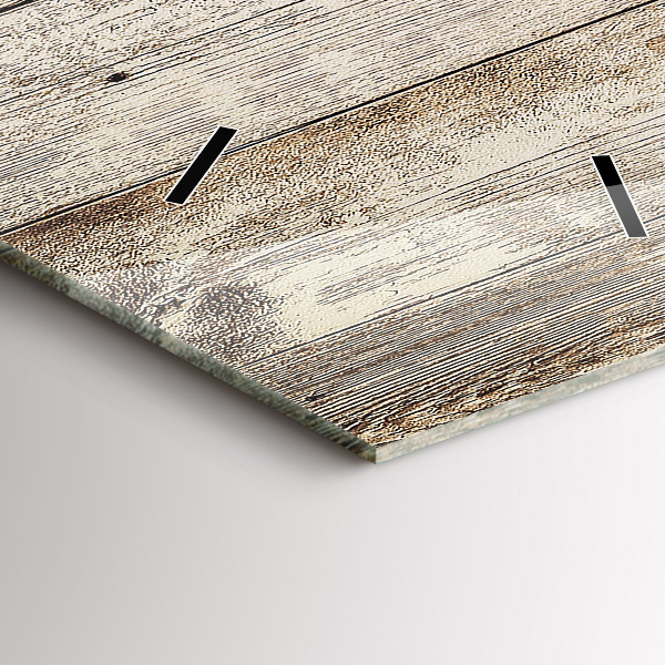 Téglalap alakú üvegóra Fa panelek